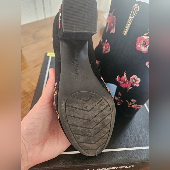 Size 6 Karl Lagerfeld Edith Boots - Picture 4 of 5